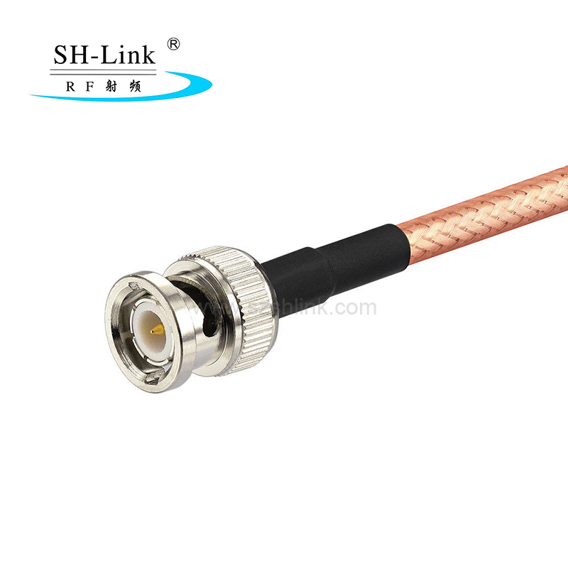 TNC female with flange to BNC male RG316 coaxial cable, odm small coaxial cable connectors